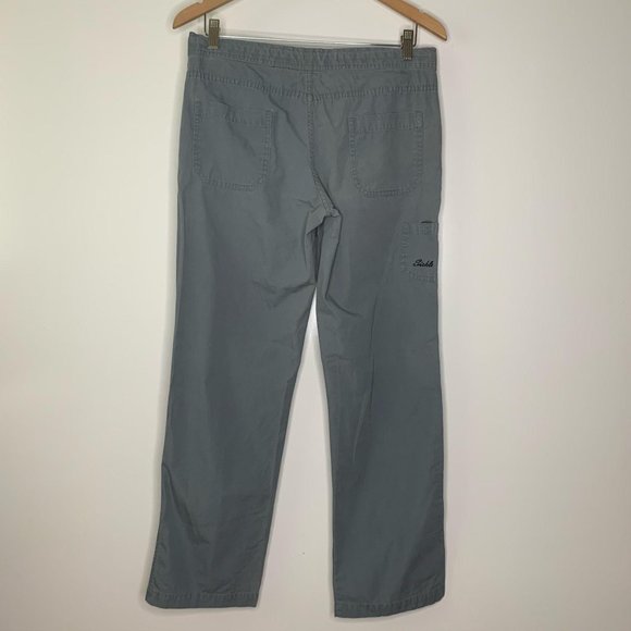 Sickle Gray Drawstring Wide Leg Utility Pants Sz S - Picture 6 of 7